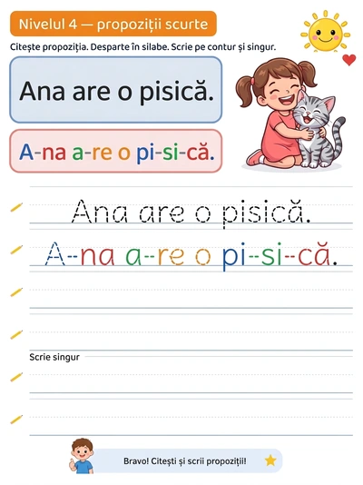 Ana are o pisică — Nivelul 4